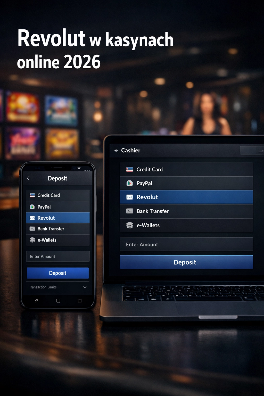 Kasyno z Revolut w Polsce 2026: poradnik gracza bez skrótów